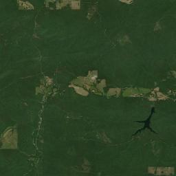 Gaston Arkansas map(satellite map)