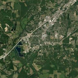 Benton Arkansas map(satellite map)