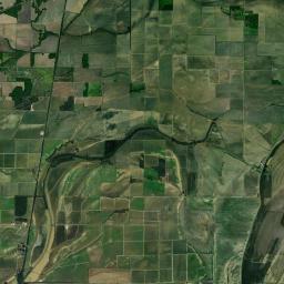 Oneida Arkansas Satellite Map