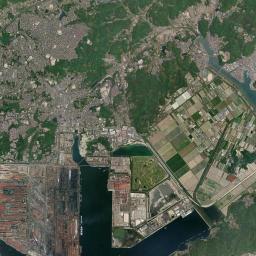 Kasaoka Satellite Map