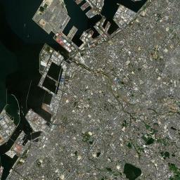 Takaishi Satellite Map