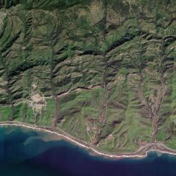 Tajiguas California map(satellite map)