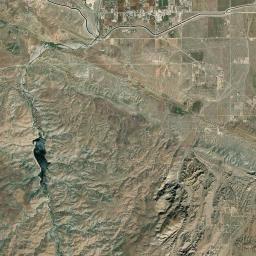 Littlerock California map(satellite map)