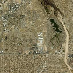 Desert Knolls California map(satellite map)
