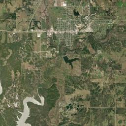 Sulphur Satellite Map
