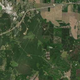Red Bay Alabama map(satellite map)
