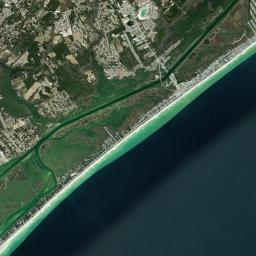 Surf City Satellite Map