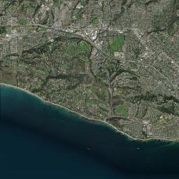 El Sueno California map(satellite map)