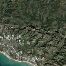 Carpinteria California map(satellite map)