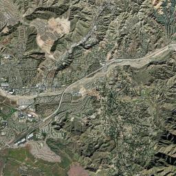 Canyon Country California map(satellite map)