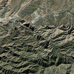 Lang California map(satellite map)
