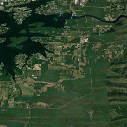 Red Oak Arkansas Satellite Map