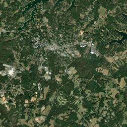 Hart County Satellite Map