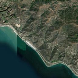 Dulah California map(satellite map)
