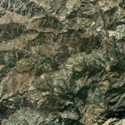 Cedar Springs California map(satellite map)