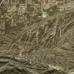 Lugo California map(satellite map)