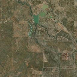 White Mountain Lake Satellite Map