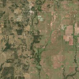 Comanche Satellite Map