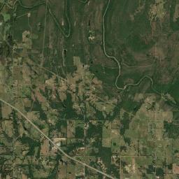 Atoka County Satellite Map