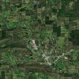Glenwood Arkansas map(satellite map)