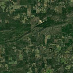 Point Cedar Arkansas Satellite Map