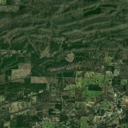 Bismarck Arkansas map(satellite map)