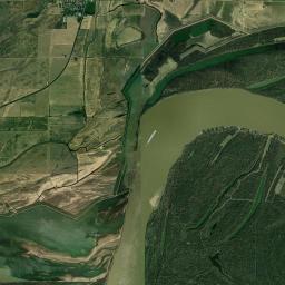 Countiss Arkansas map(satellite map)