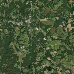 Franklin Springs Satellite Map