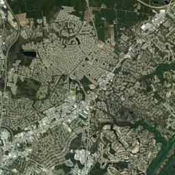 Kings Grant Satellite Map