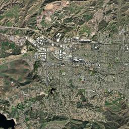 Strathearn California map(satellite map)