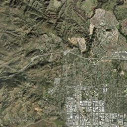 Chatsworth California map(satellite map)