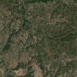 Hunter Creek Ranch Arizona map(satellite map)