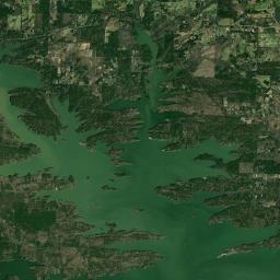 Oak Bower Arkansas Satellite Map