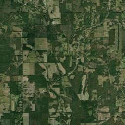 Pontotoc County Satellite Map