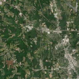 Southern Pines Alabama map(satellite map)