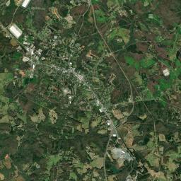 Commerce Satellite Map