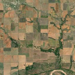 200-204 S Bell Rd Grandfield OK Satellite Map