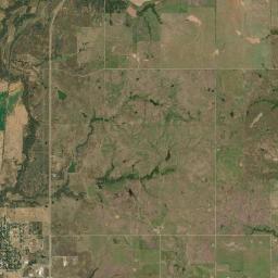 Waurika Satellite Map
