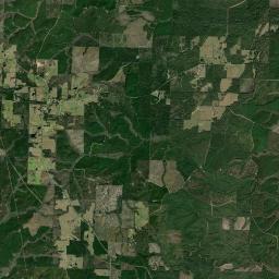 Brush Creek Arkansas map(satellite map)