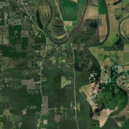 Pinebergen Arkansas Satellite Map