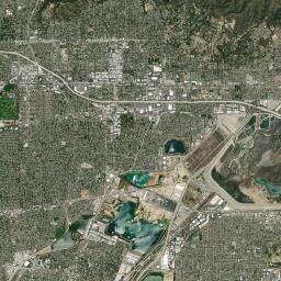 Bradbury California map(satellite map)