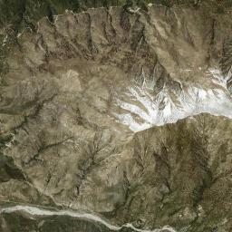 Angelus Oaks California map(satellite map)