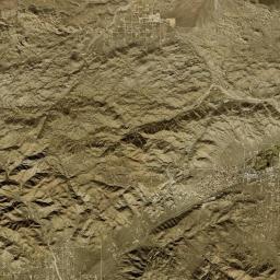 Pioneertown California map(satellite map)