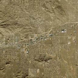 Yucca Valley California map(satellite map)
