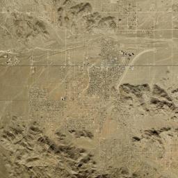 Joshua Tree California map(satellite map)