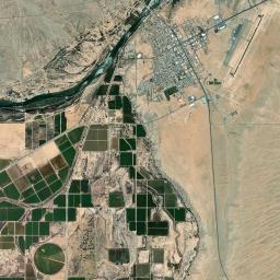 Parker Arizona map(satellite map)