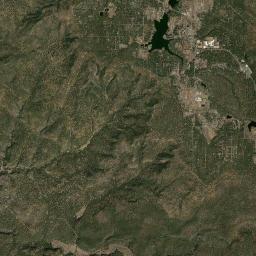 Pinetop-Lakeside Arizona map(satellite map)