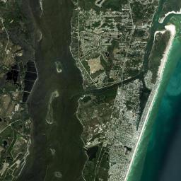 Sea Breeze Satellite Map
