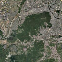 Tokushima Shi Satellite Map