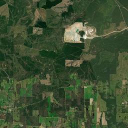 Briar Arkansas map(satellite map)